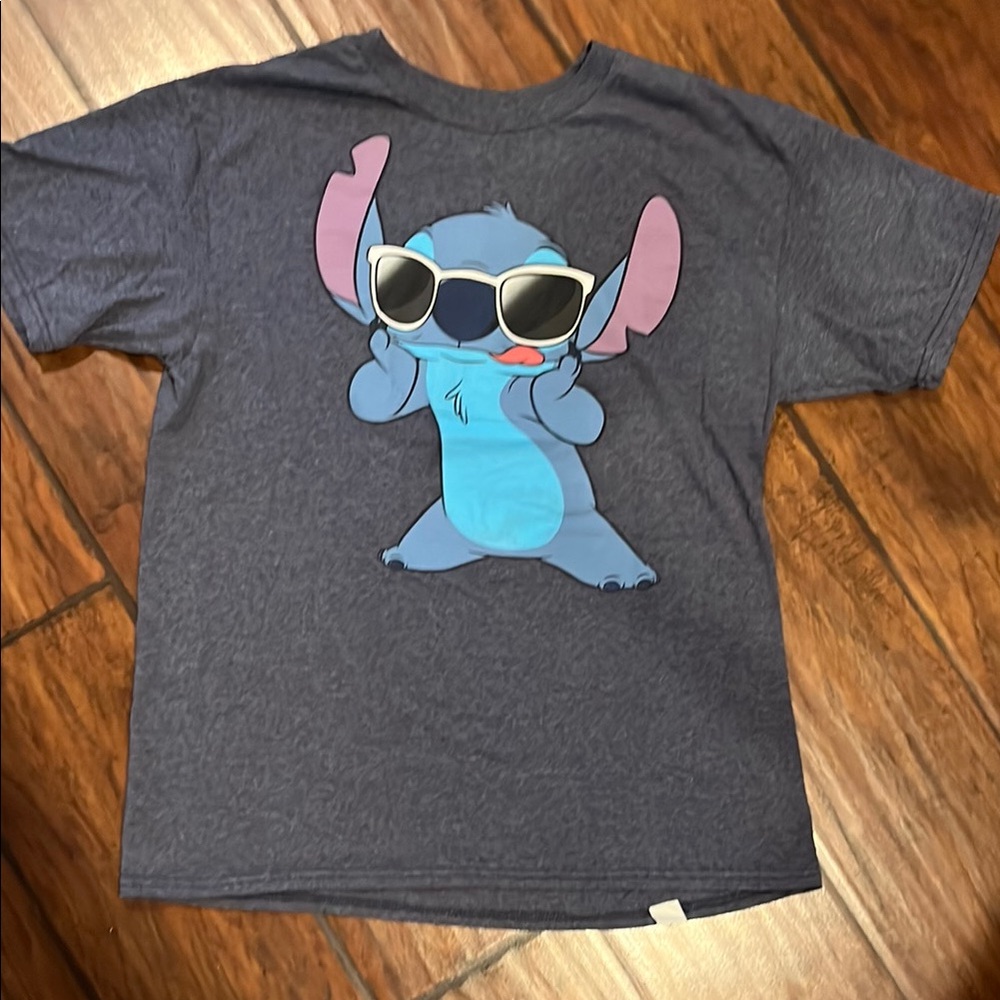 Disney Navy Blue Stitch T-Shirt